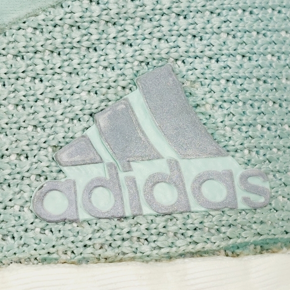 adidas PureBoost X Clima Ash Green Athleisure Slip On Running Sneakers F503 - Picture 9 of 13